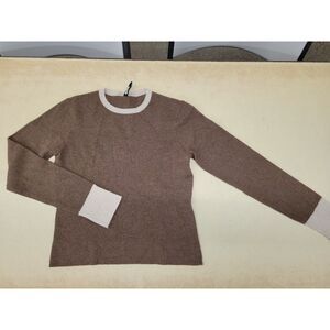 D2K 100% Cashmere Sweater Brown Medium